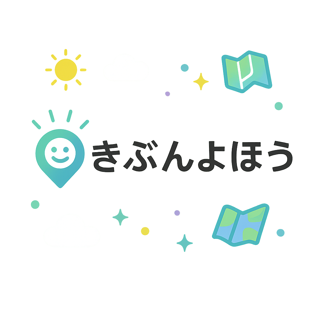 きぶんよほうのコンセプトを示す画面イメージ